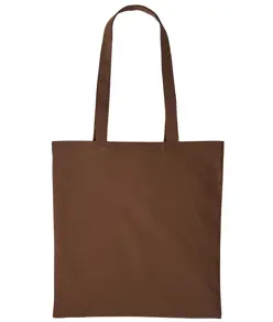 Shopper in cotone con manici lunghi Nutshell