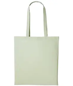 Shopper in cotone con manici lunghi Nutshell