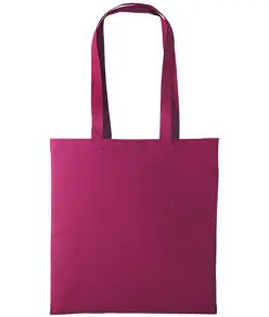 Shopper in cotone con manici lunghi Nutshell