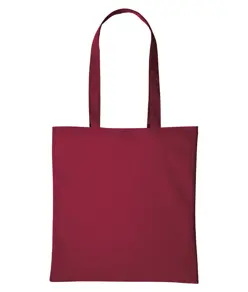 Shopper in cotone con manici lunghi Nutshell