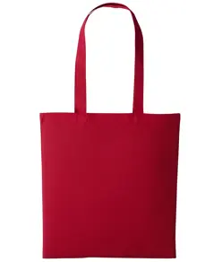 Shopper in cotone con manici lunghi Nutshell