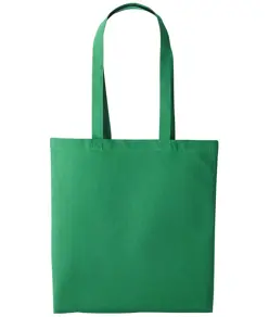 Shopper in cotone con manici lunghi Nutshell
