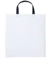 Shopper in cotone Varsity con manici corti Nutshell