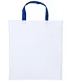 Shopper in cotone Varsity con manici corti Nutshell