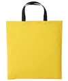 Shopper in cotone Varsity con manici corti Nutshell