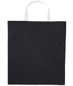 Shopper in cotone Varsity con manici corti Nutshell
