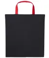 Shopper in cotone Varsity con manici corti Nutshell