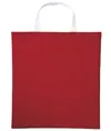 Shopper in cotone Varsity con manici corti Nutshell