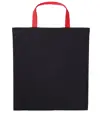 Shopper in cotone Varsity con manici corti Nutshell