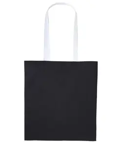Shopper in cotone Varsity con manici lunghi Nutshell