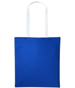 Shopper in cotone Varsity con manici lunghi Nutshell