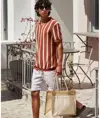 Shopper in iuta naturale inamidata con tasca in cotone Westford Mill