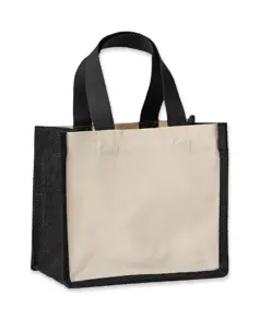 Shopper in tela e iuta Nutshell