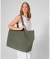 Shopper oversize tinta in capo Westford Mill