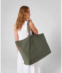 Shopper oversize tinta in capo Westford Mill