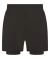 Short sportivi doppio strato Tombo