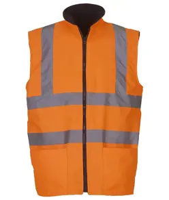 Smanicato reversibile in pile alta visibilità (HV008F) YOKO
