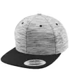 Snapback con corona melange a righe (6089SC) Flexfit by Yupoong
