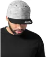Snapback con corona melange a righe (6089SC) Flexfit by Yupoong