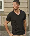 Sof tee con scollo a V alla moda (8006) Tee Jays