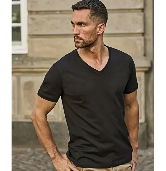 Sof tee con scollo a V alla moda (8006) Tee Jays