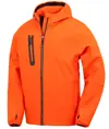 Softshell casual con cappuccio stampabile riciclato a 3 strati Result Recycled