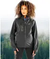 Softshell casual con cappuccio stampabile riciclato a 3 strati Result Recycled