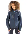 Softshell casual con cappuccio stampabile riciclato a 3 strati Result Recycled