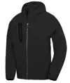 Softshell casual con cappuccio stampabile riciclato a 3 strati Result Recycled