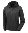 Softshell con cappuccio a 3 strati stampabile riciclato da donna Result Recycled