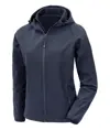 Softshell con cappuccio a 3 strati stampabile riciclato da donna Result Recycled