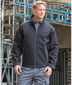 Softshell con tripla cucitura Result Workguard