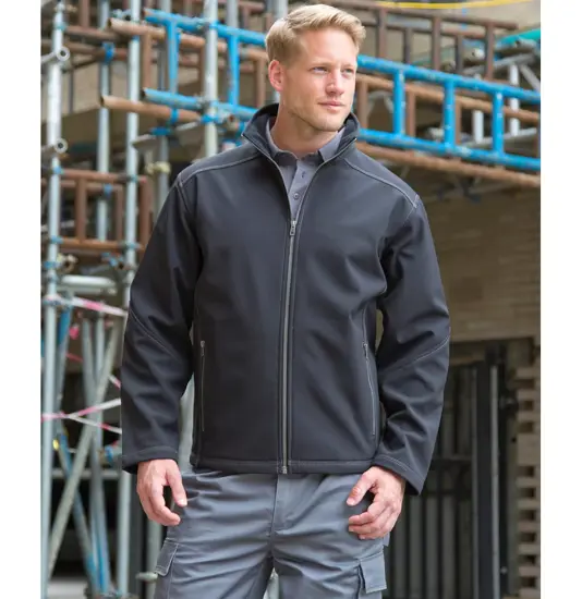 Softshell con tripla cucitura Result Workguard