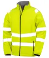 Softshell di sicurezza a 2 strati stampabile riciclato Result Recycled