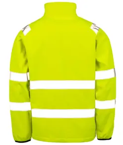 Softshell di sicurezza a 2 strati stampabile riciclato Result Recycled