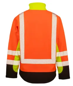 Softshell di sicurezza a 3 colori riciclato a 3 strati stampabile Result Recycled