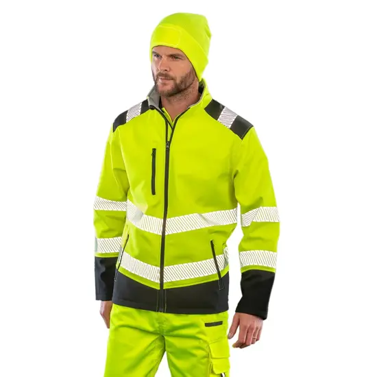 Softshell di sicurezza ripstop stampabile Result Safeguard