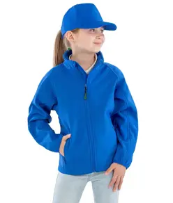 Softshell junior stampabile a 2 strati riciclato Result Recycled