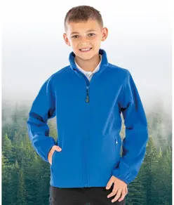 Softshell junior stampabile a 2 strati riciclato Result Recycled