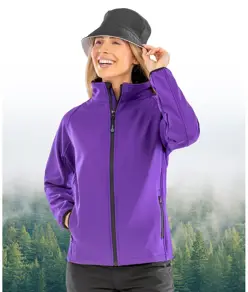 Softshell stampabile donna con interno in pile riciclato Result Core