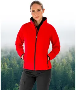Softshell stampabile donna con interno in pile riciclato Result Core