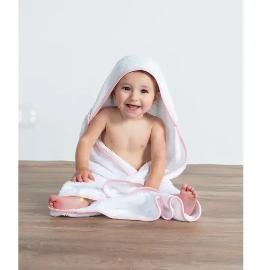 Telo con cappuccio per neonati Towel City