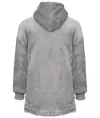 The Kids Ribbon felpa con cappuccio oversize sherpa reversibile Ribbon