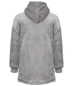 The Kids Ribbon felpa con cappuccio oversize sherpa reversibile Ribbon