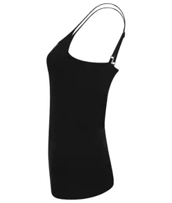 Top con spalline sottili elasticizzato Feel-good donna SF