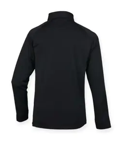 Top con zip a ¼ e finitura traspirante Henbury