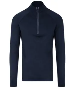 Top Cool Flex a maniche lunghe con mezza zip AWDis Just Cool
