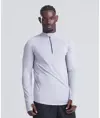 Top Cool Flex a maniche lunghe con mezza zip AWDis Just Cool