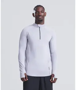 Top Cool Flex a maniche lunghe con mezza zip AWDis Just Cool