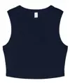 Top corto a canotta micro costine donna Bella Canvas